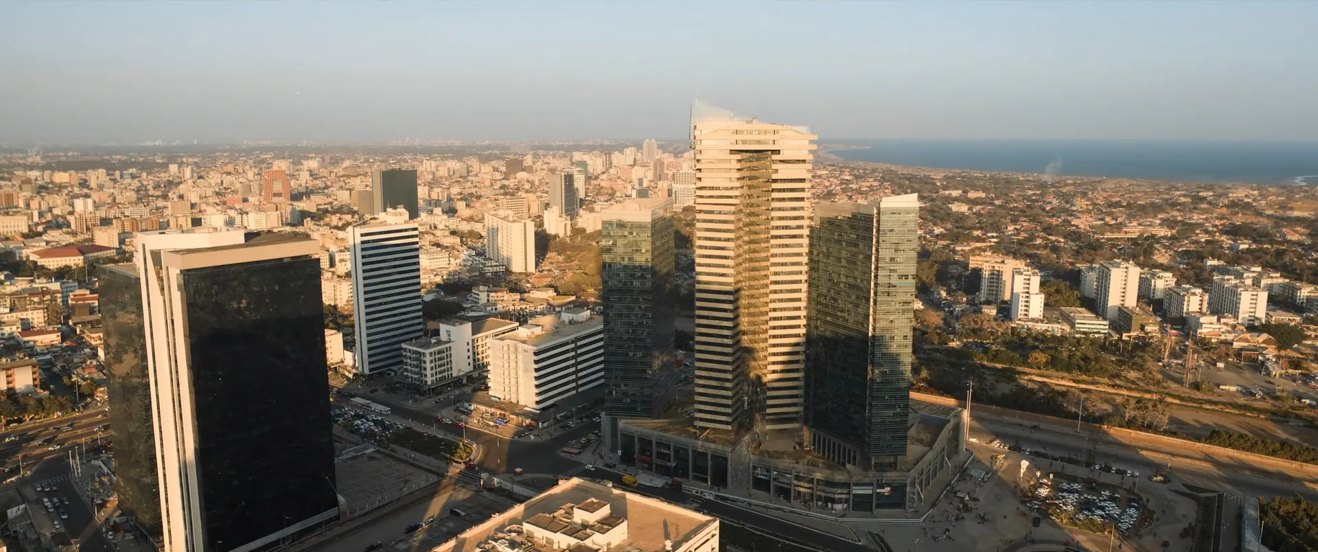 The Accra skyline, where AAG Cloud Connect is based